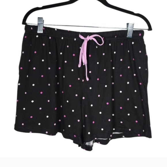 Kate Spade 2 Piece Polka Dot Pajama Set with Pink Accents Sz M - Picture 11 of 12